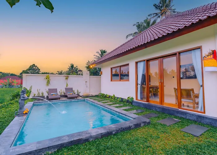 Villa Griya Mandara Bali Rice Field Privat Pool Ubud